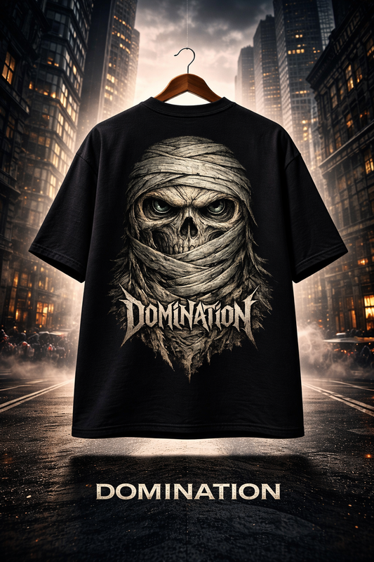 DOMINATION-Unisex Oversized Classic T-Shirt
