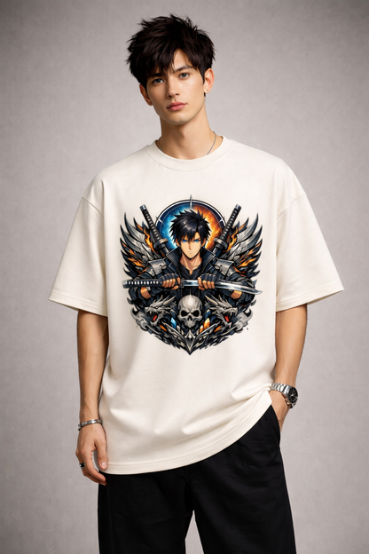 ZAKATO-ANIME-Unisex Oversized Classic T-Shirt